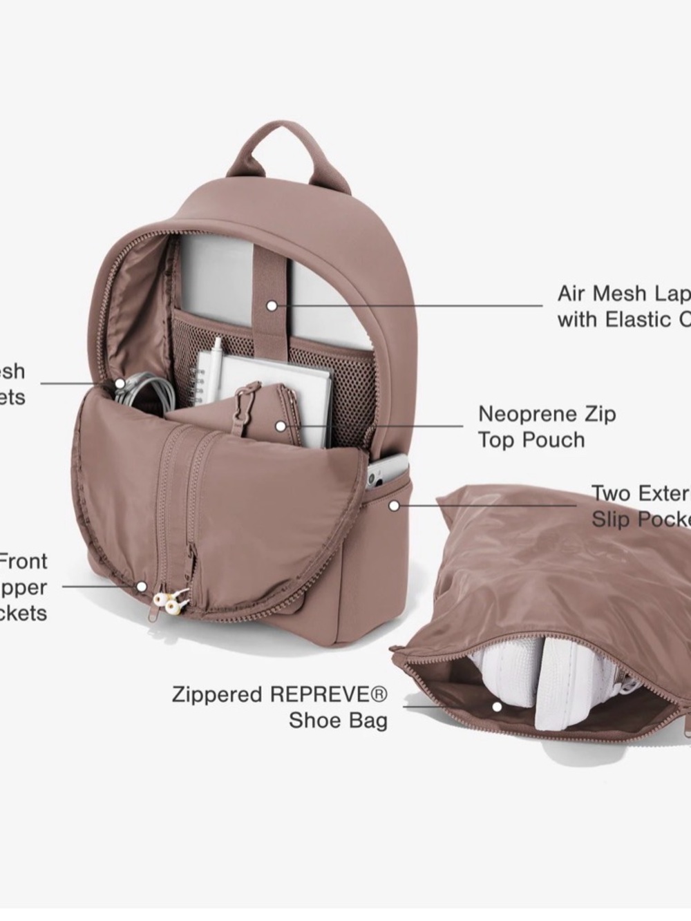 Dagne Dover Backpack - Dakota in Rye, Medium, Good condition, limited colorway - Picture 2 of 4